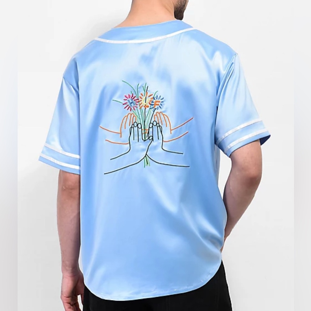 HUF Satin Baseball Jersey
